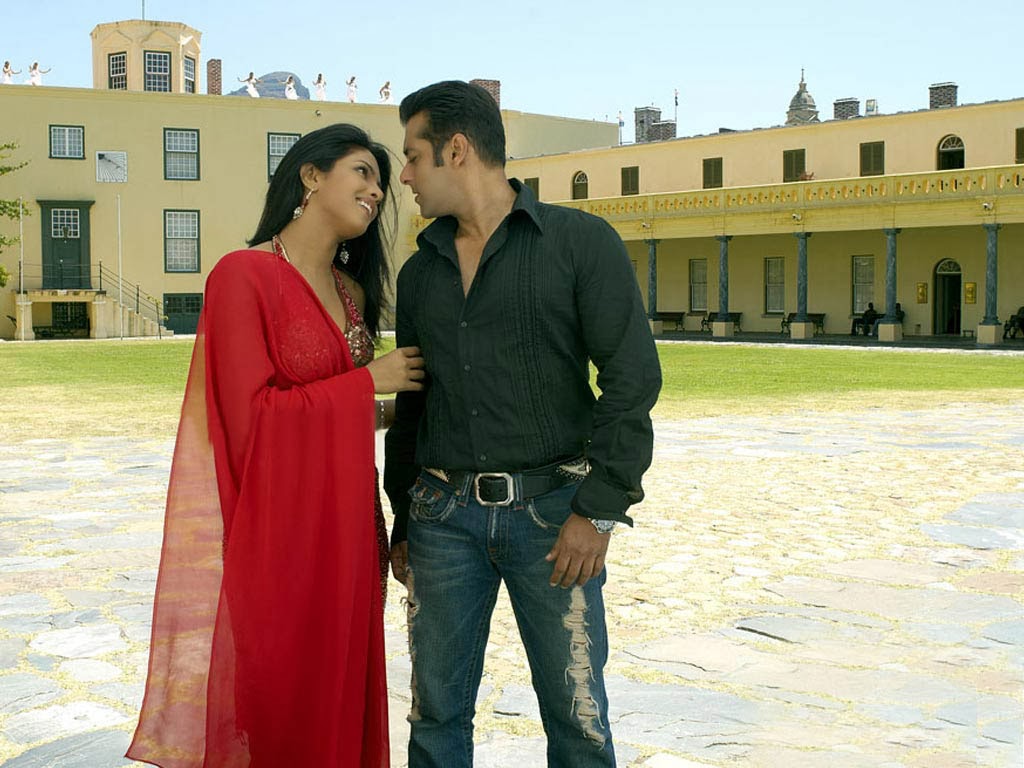 Salman Khan & Priyanka Chopra Coulpe Free HD Wallpapers Download 