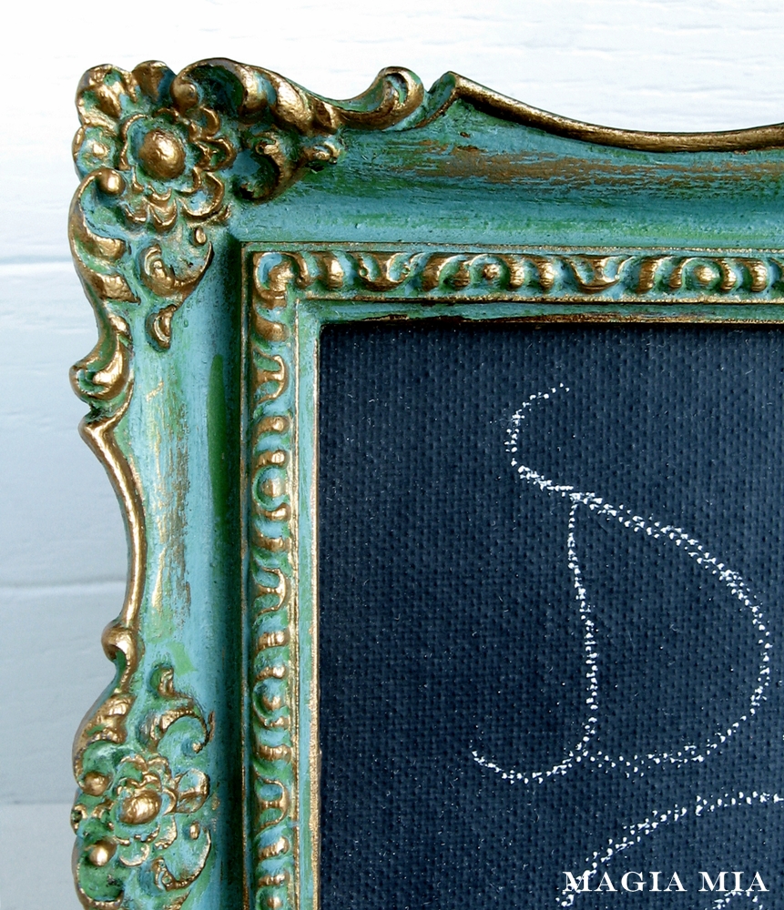 Magia Mia Chalkpainted Frame/Chalkboard & First Dibs to my Readers