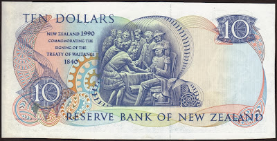 Nuova Zelanda 10 dollars 1990 Commemorative issue P# 176