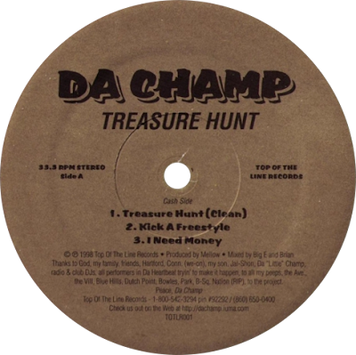 Da Champ – Treasure Hunt EP (Vinyl) (1998) (320 kbps)