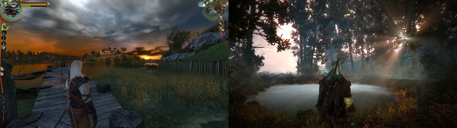 The Nocturnal Rambler: The Witcher vs The Witcher 2