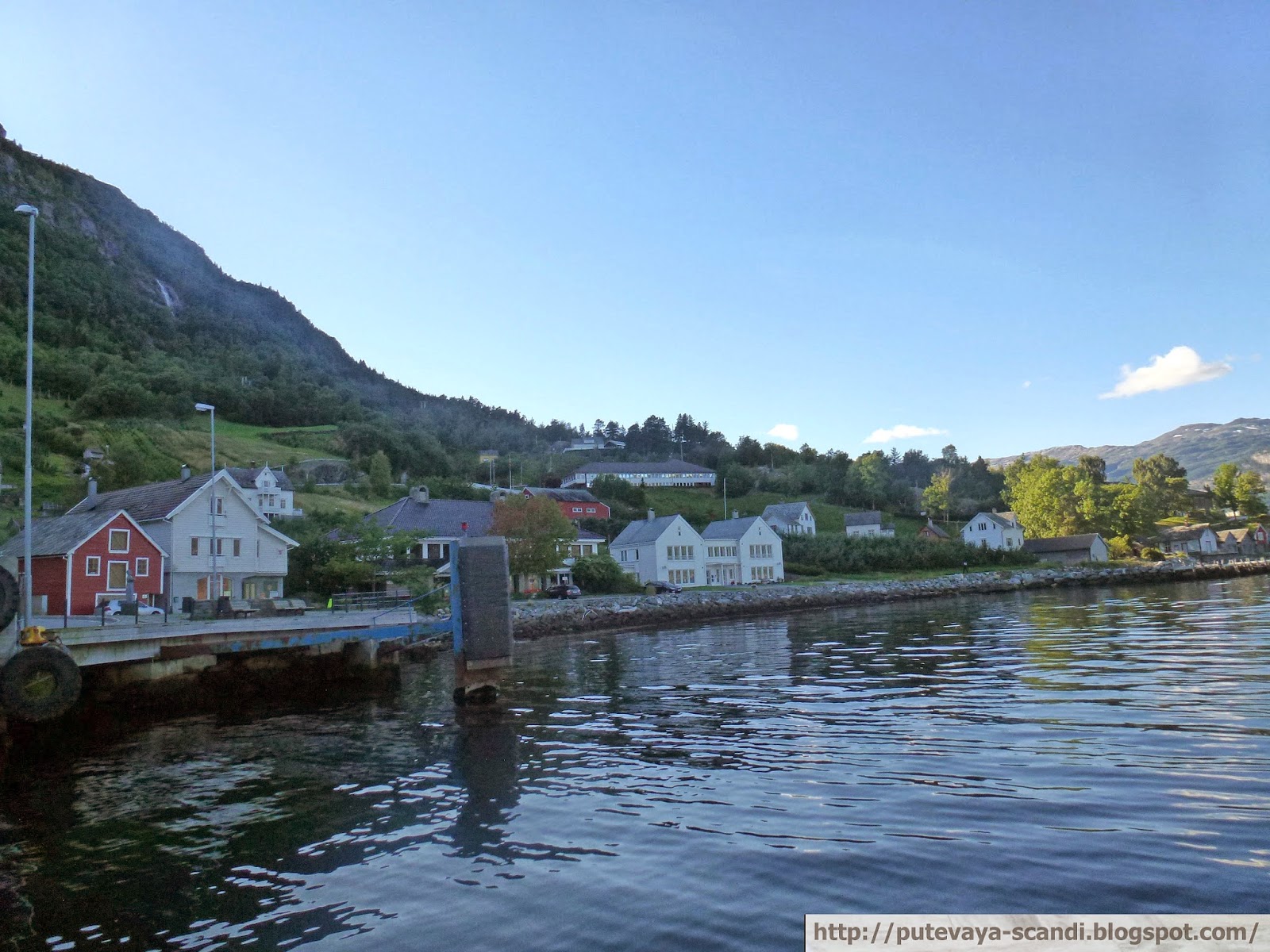 летний вечер на Хардангер-фьорде