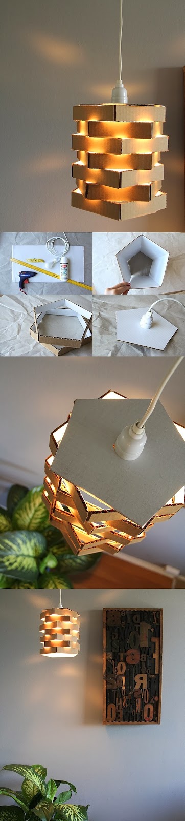 Luminária de papelão Diy+lumin%C3%A1ria+papel%C3%A3o