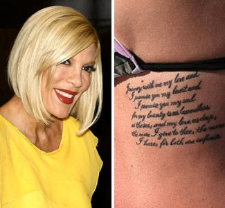 Celebrity Tattoos Celebrity Tattoos