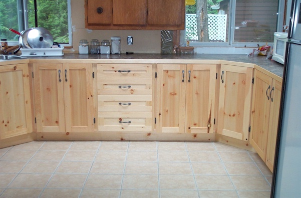 Pmb Contracting Knotty Pine Kitchen