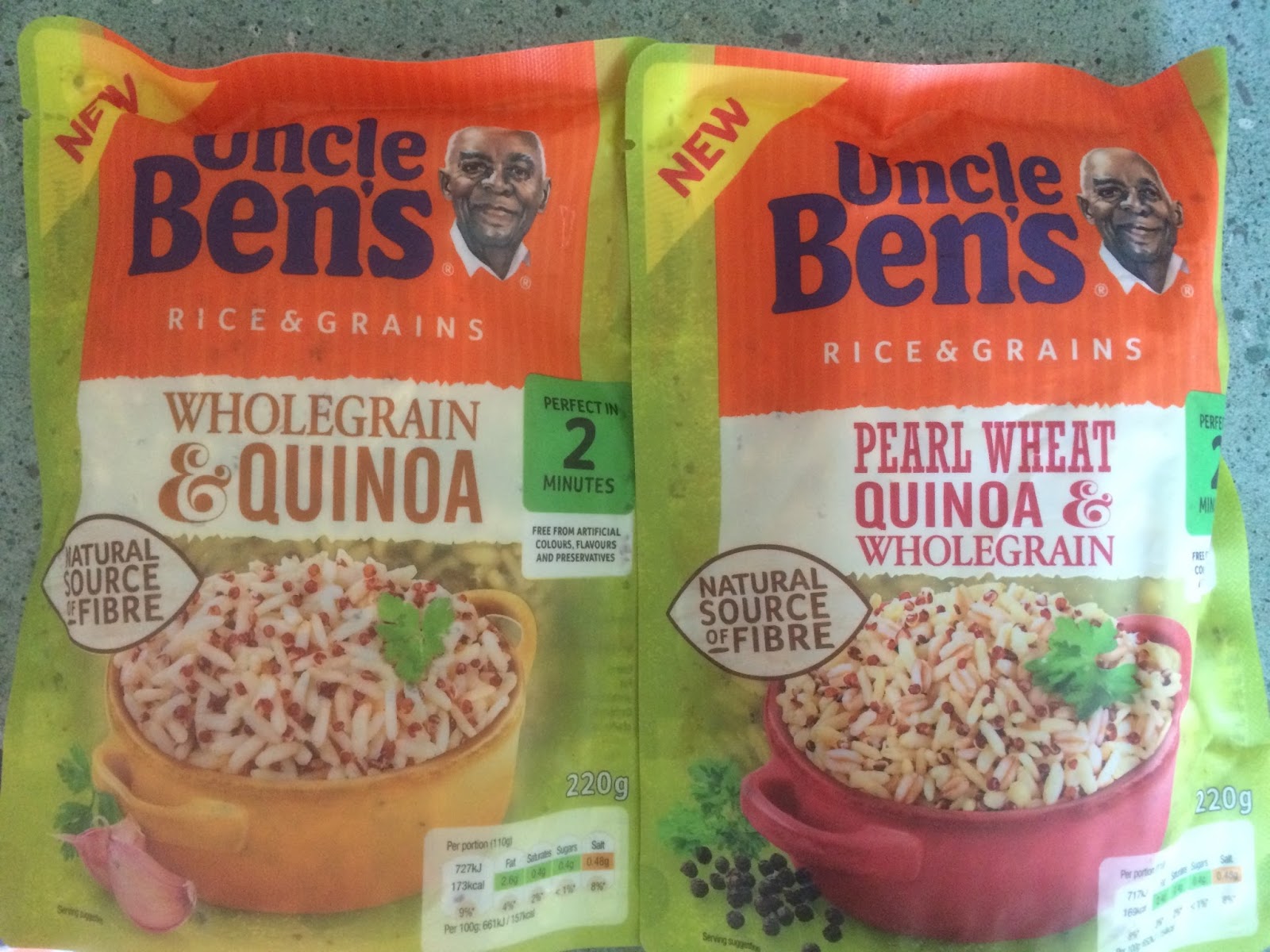 FOODSTUFF FINDS Uncle Ben's Rice & Grains with Wholegrain & Quinoa