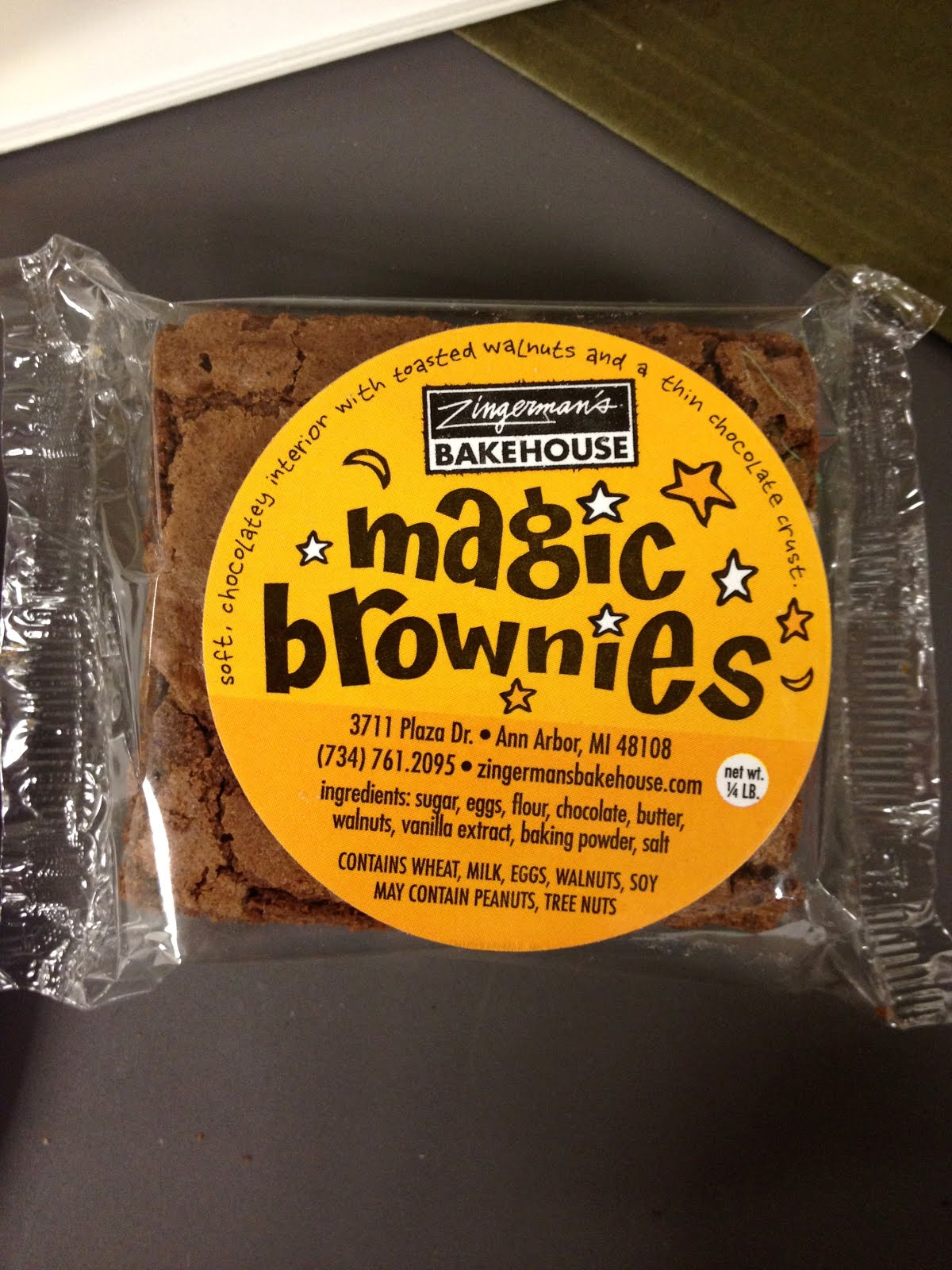 Chocolate NYC Zingerman's Bakehouse Brownies