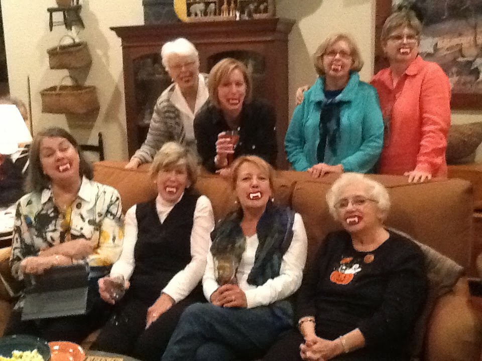 The Fangs Came Out At Our Halloween Meeting!