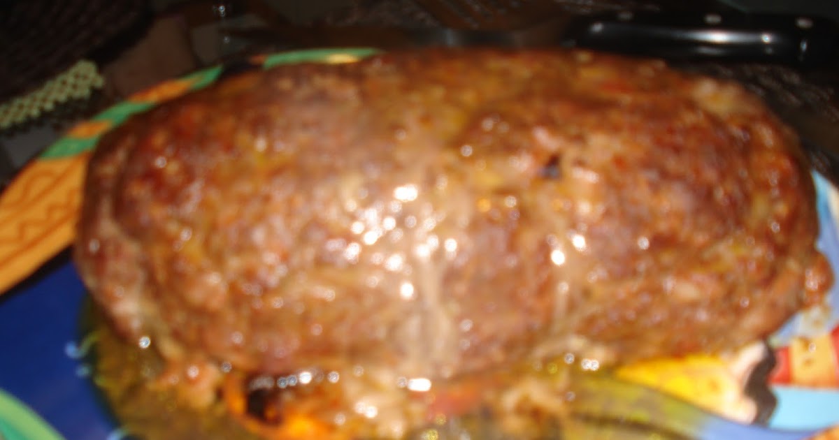 Cooking Growing up a Little Italian Boy Baked Meatloaf