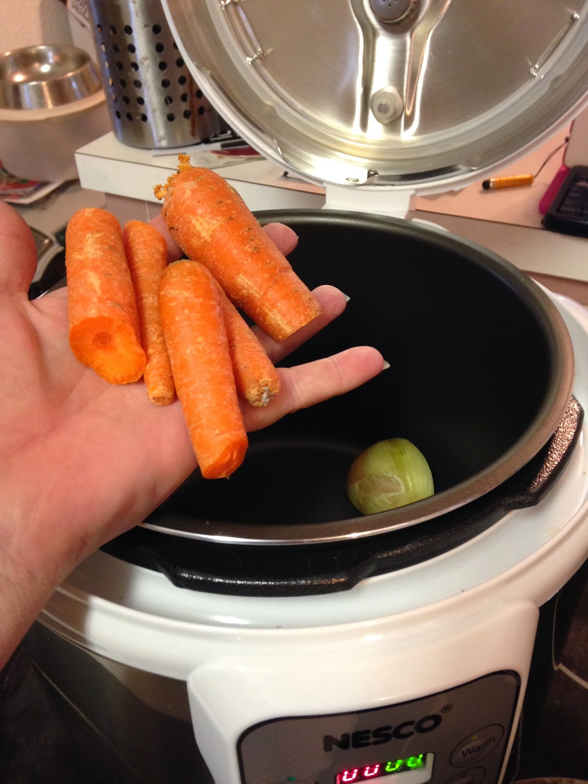 Tracy Cooks in Austin Whole Chicken in the pressure cooker, the new