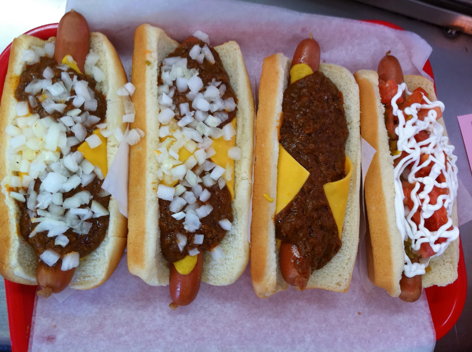 Eat.Greg.Eat! Pink's Hot Dogs Los Angeles Get in Line!