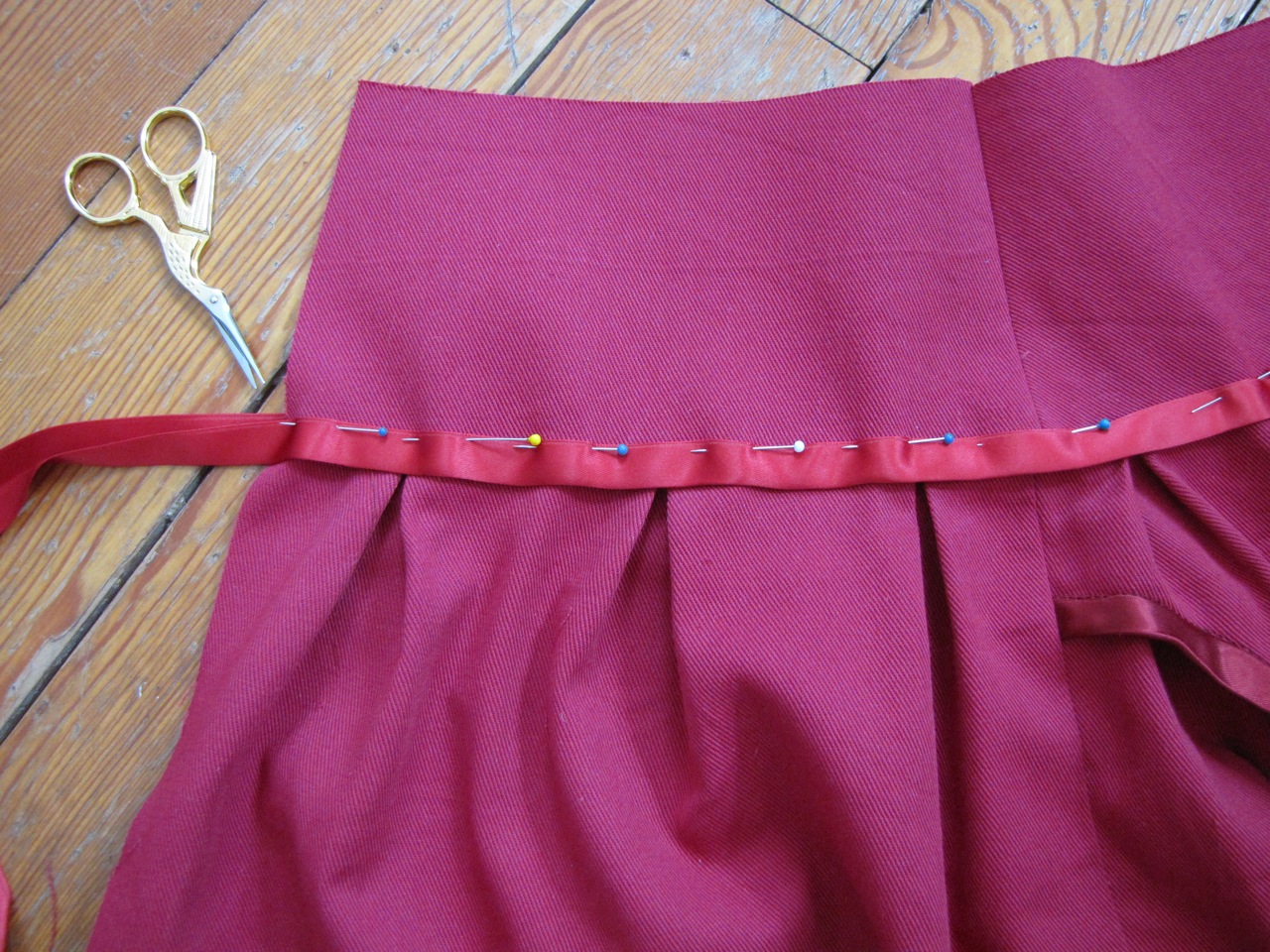 Of Dreams and Seams Circle Pocket Skirt Tutorial/Pattern/HowTo