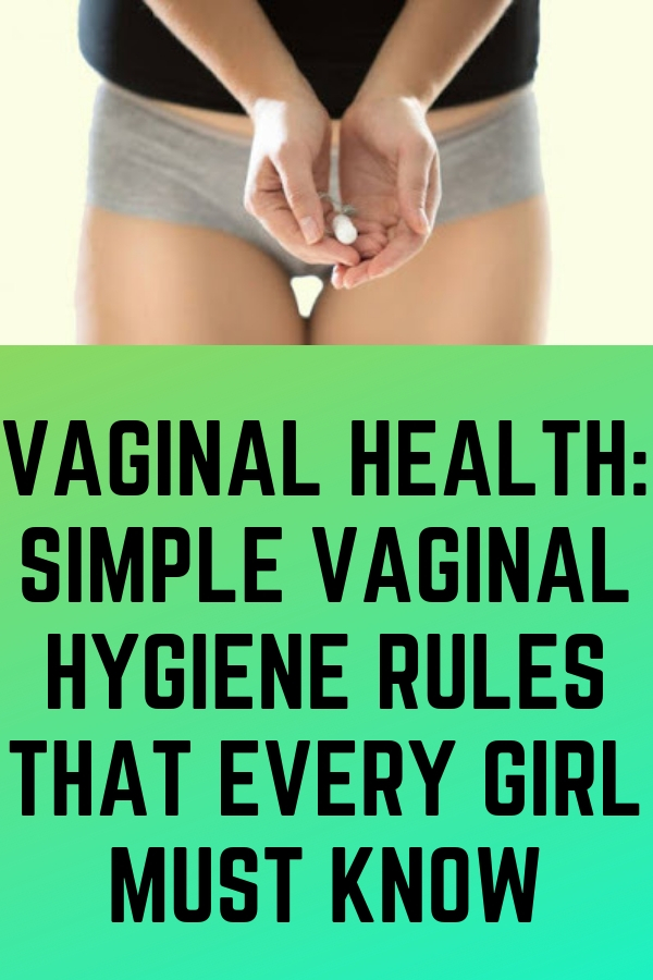Ways to keep a healthy vagina