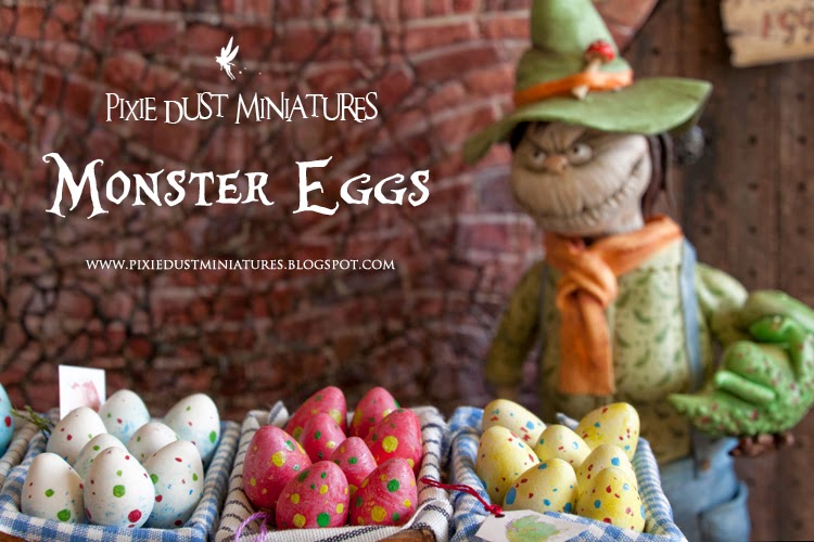 Pixie Dust Miniatures Monster Eggs