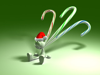 Free Download Candy Emoticon Christmas Wallpaper