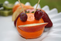 pass the peas, please: hungry fruit caterpillar