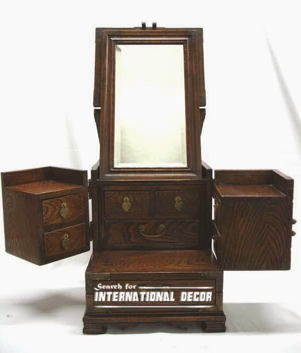 Dressing table, in the bedroom interior Dressing table,vintage dressing table,dressing table mirrors