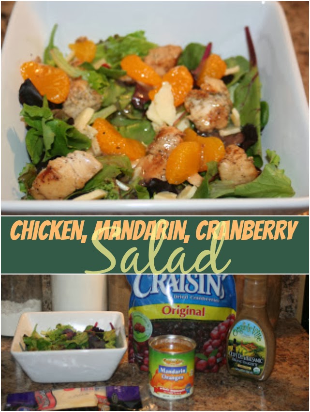 Recipes We Love Spring Mix, Mandarin Orange and Cranberry Salad