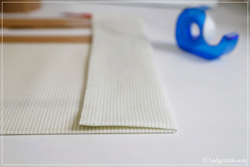 How To Frame a Tea Towel Badgertails Blog