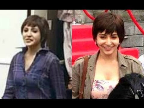 Head Shaved Indians Bollywood Angel Anushka Sharma Short Cut Hair