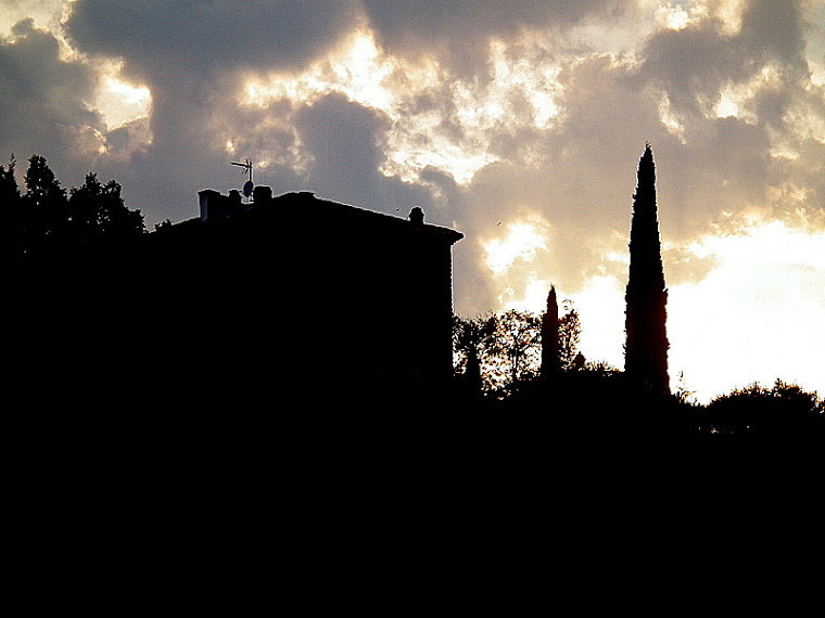 Coucher de soleil sur Gordes