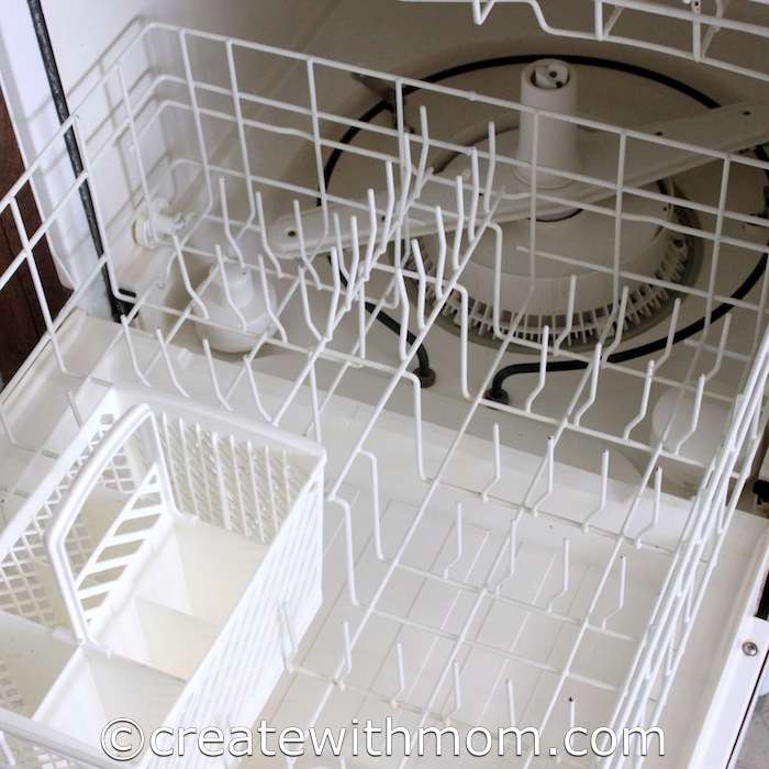 Create With Mom Maintaining Our Dishwasher Using Finish Products
