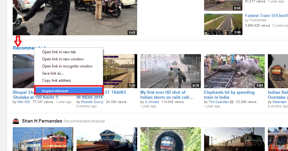 Learn New Things: How to Remove Recommended Videos in Youtube without