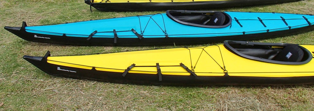 フォールディングカヤックビルダー 進水式 クルーソー460 ターコイズ イエロー
