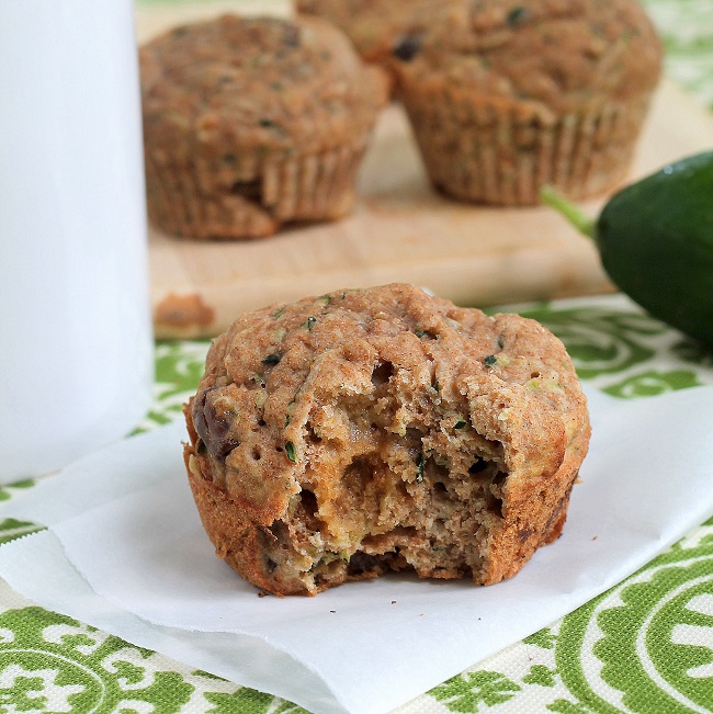 Mix it Up Zucchini Raisin Muffins