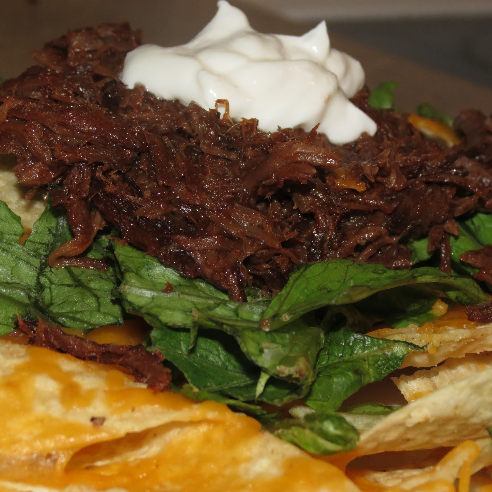 Blonde Kitchen BBQ Beef Nachos