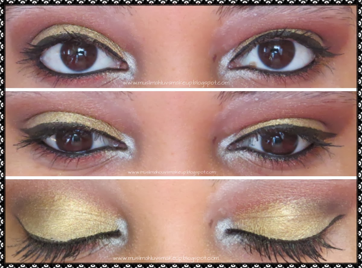 Muslimahluvsmakeup Gold And Rust Makeup Tutorial Using Too faced And