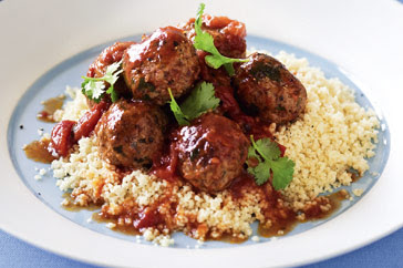 Moroccan Meatballs with Couscous Recipe