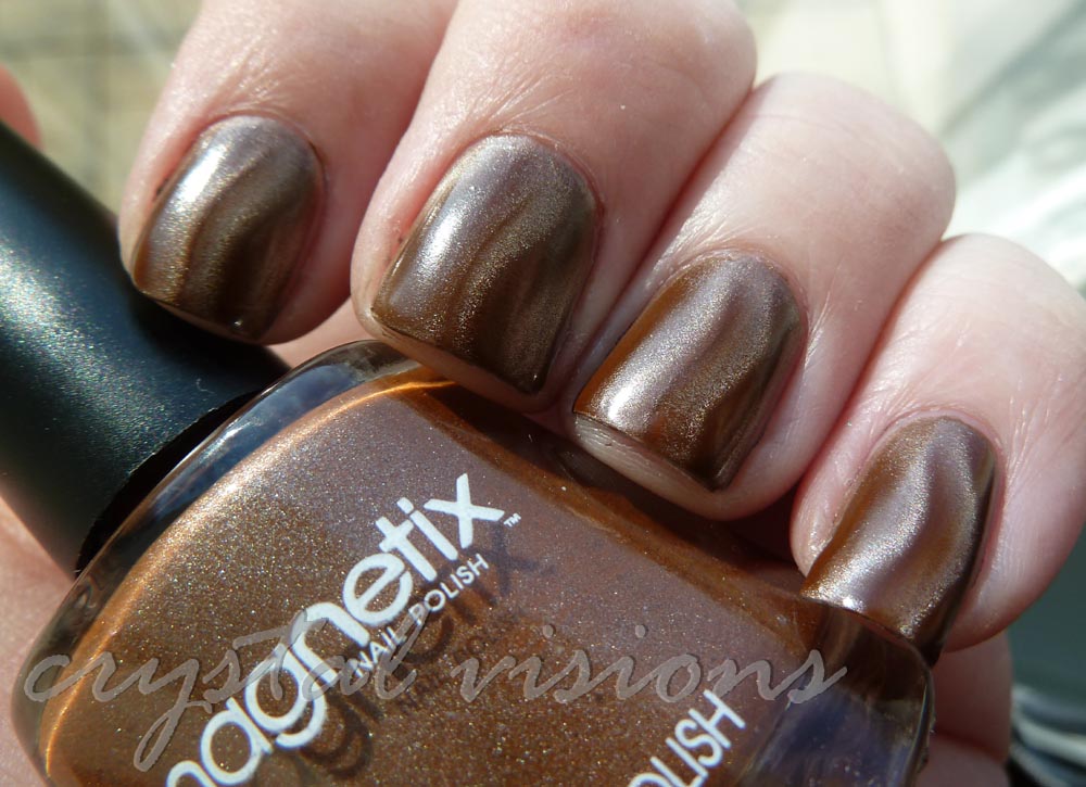 Crystal Visions Tigers Eye nails