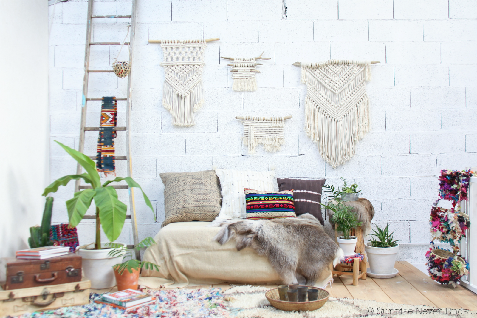 Sunrise never ends: modern & boho ... the nomad collection