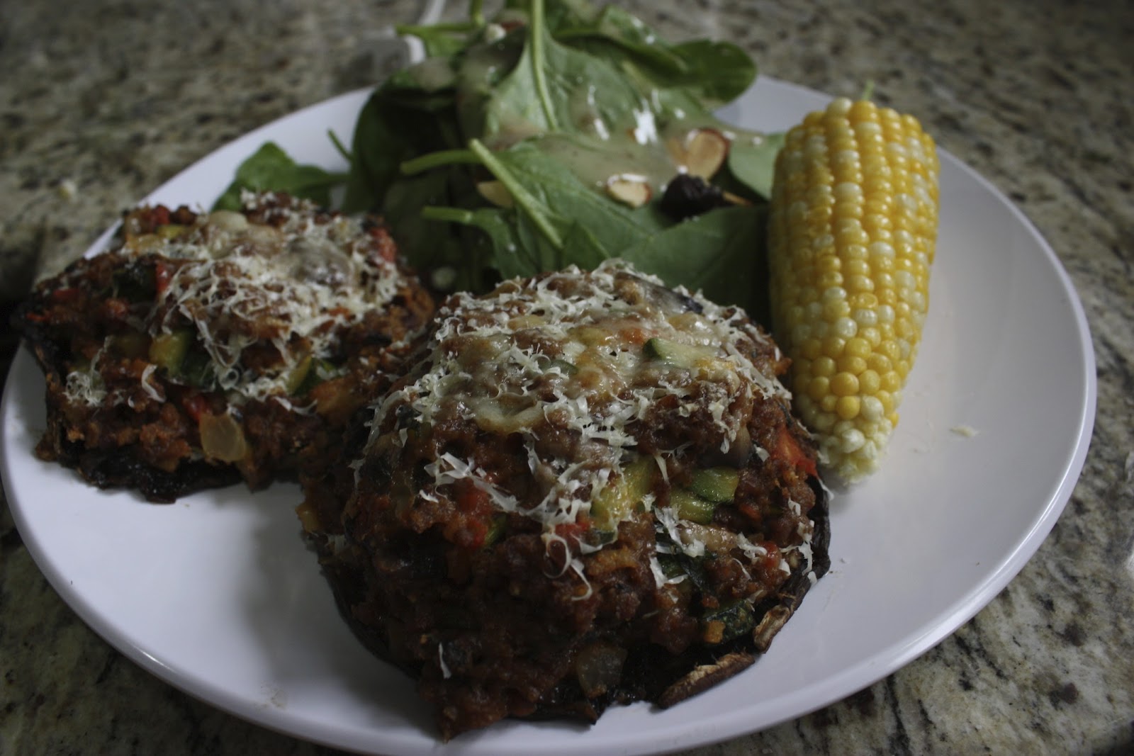 Cook, Create and Stuffed Portobellos