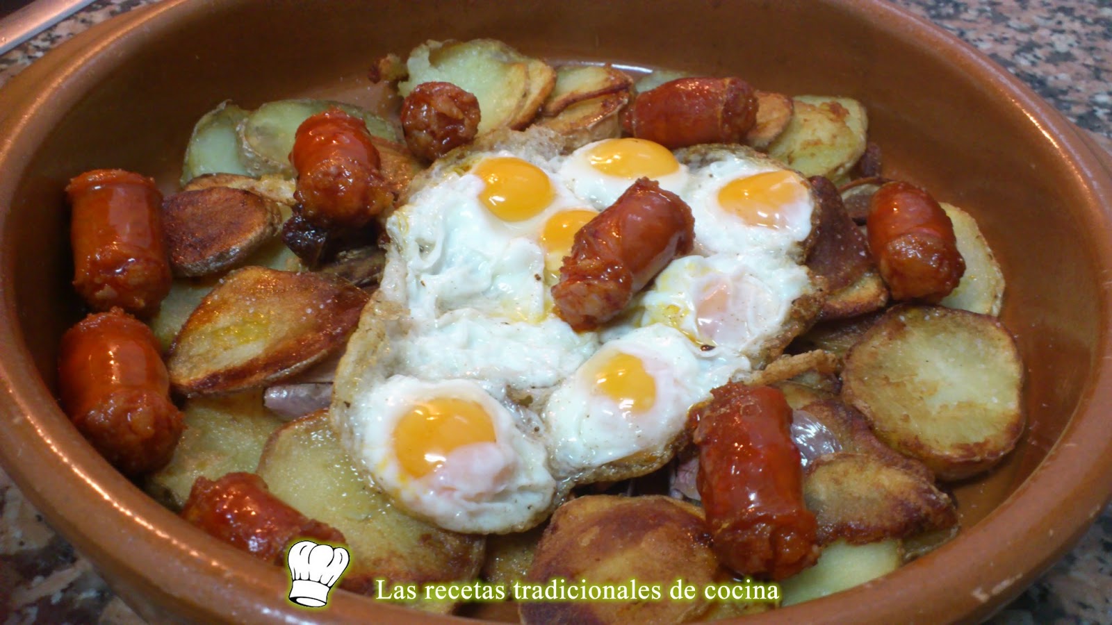 Receta de huevos de codorniz con patatas y chistorra Recetas de