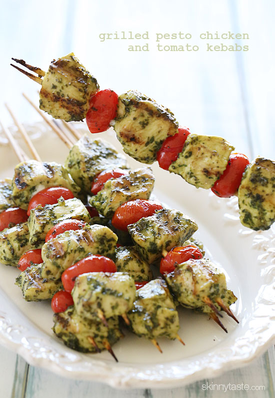 AMAZING GRILLED PESTO AND TOMATO CHICKEN KABOBS!!!! Desire 2 change Blog!