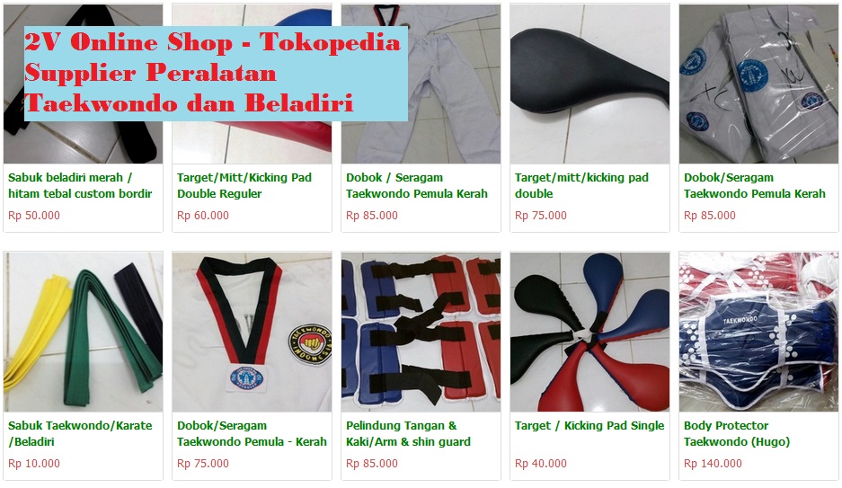 Supplier Perlengkapan Beladiri Nasional