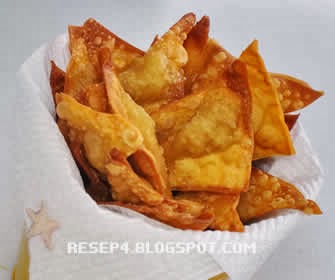 Resep Pangsit Goreng Resep Pangsit Goreng