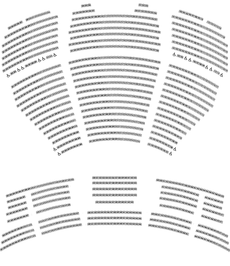 American Music Theater Lancaster Pennsylvania Seating Chart
