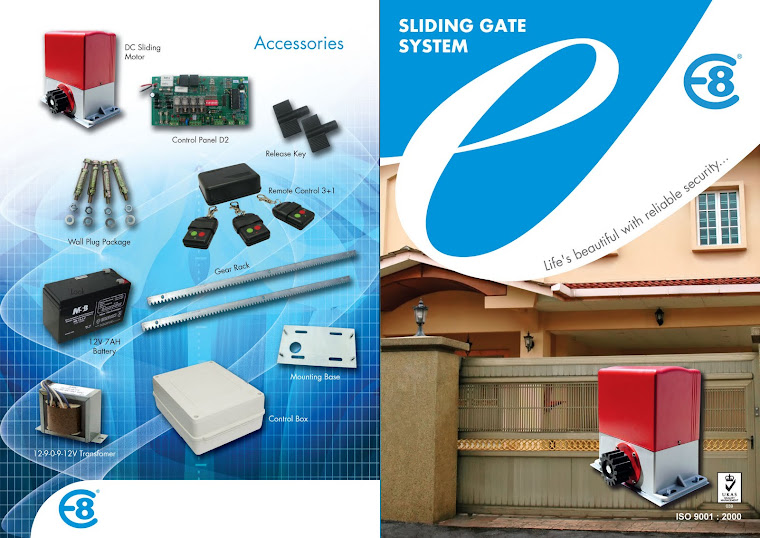 E8 DC Sliding Gate System