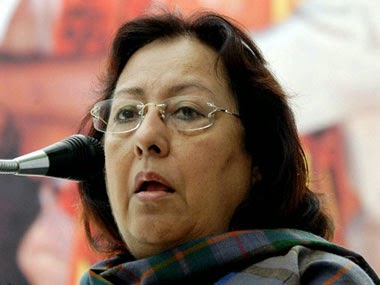 Najma Heptulla Najma Heptullah, Bharatiya Janata Party, Rashtriya Swayamsevak Sangh chief Mohan Bhagwat, Hindus, Indian National Congress