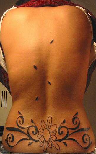 back tattoos images. ack tattoos for women.