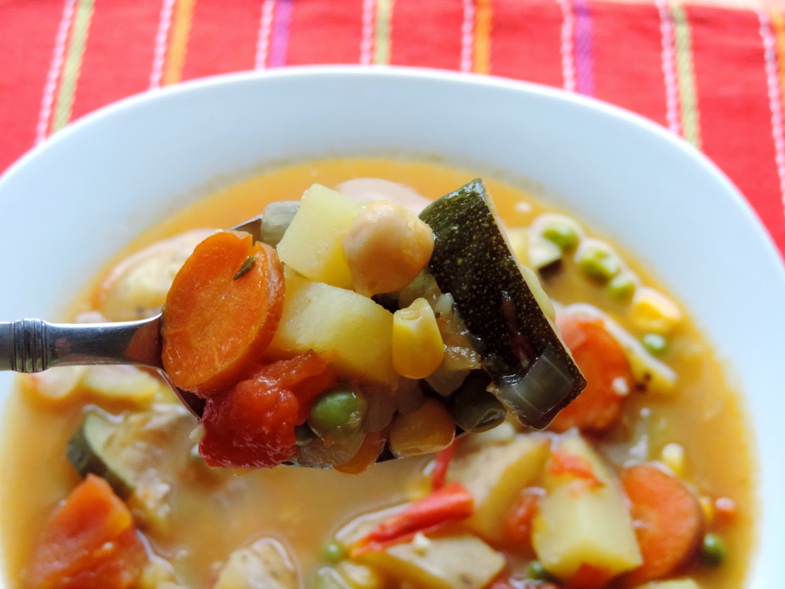 Homemade Vegetable Soup The Kitchen Wife