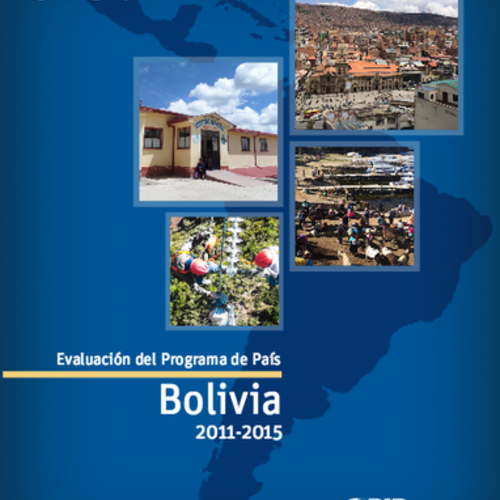 Evaluación de Programa de País: Bolivia (2011-2015)