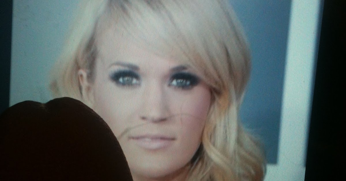 Celebrities Cum Tribute: Carrie Underwood cum tribute