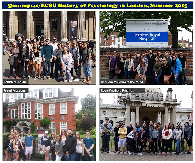 Quinnipiac/Eastern History of Psychology, Summer 2015