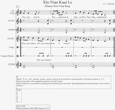 O For Tuna Orff: Chinese New Year Dragon/Lion and Song