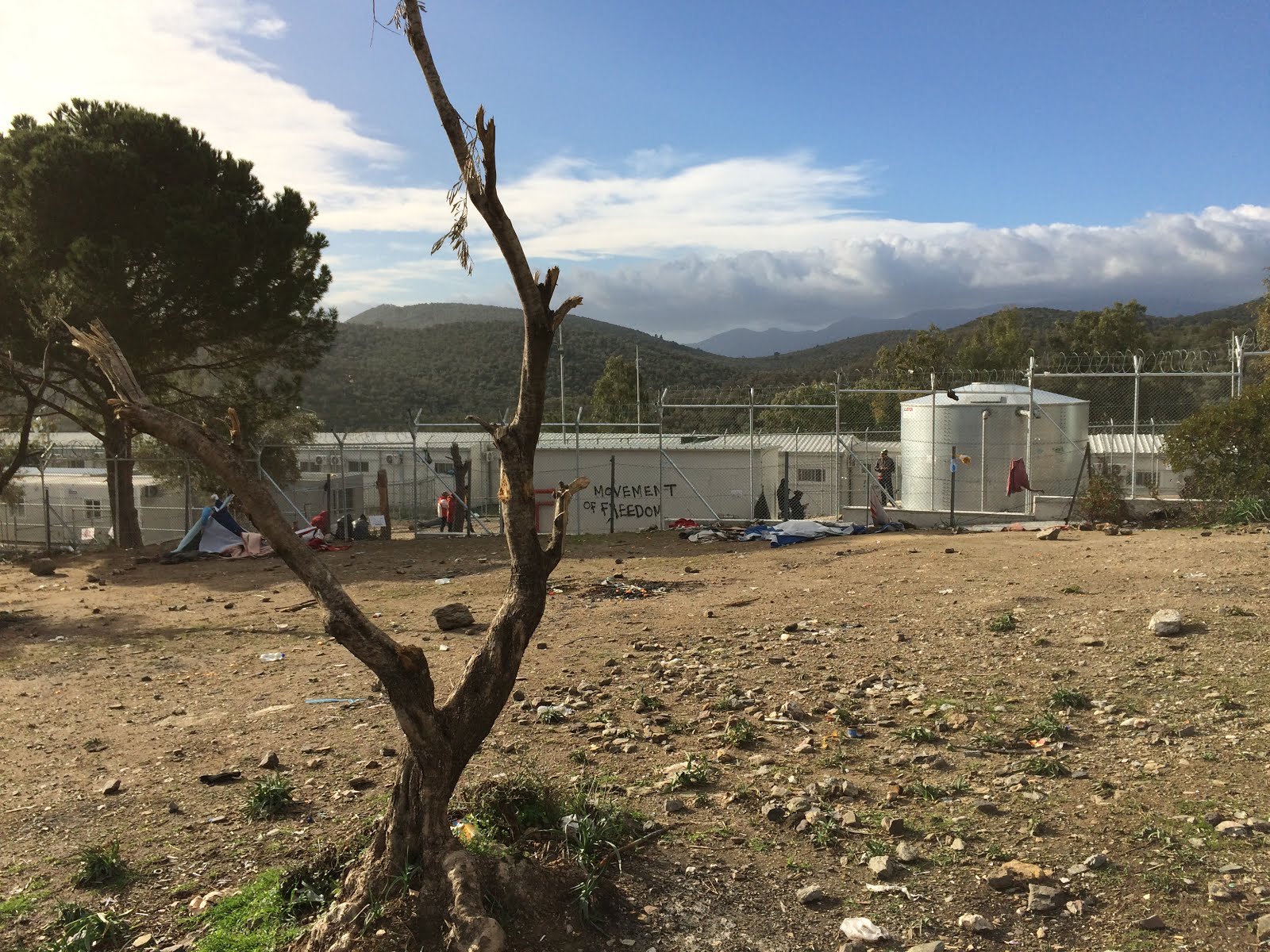 Moria Refugee Camp on Lesvos