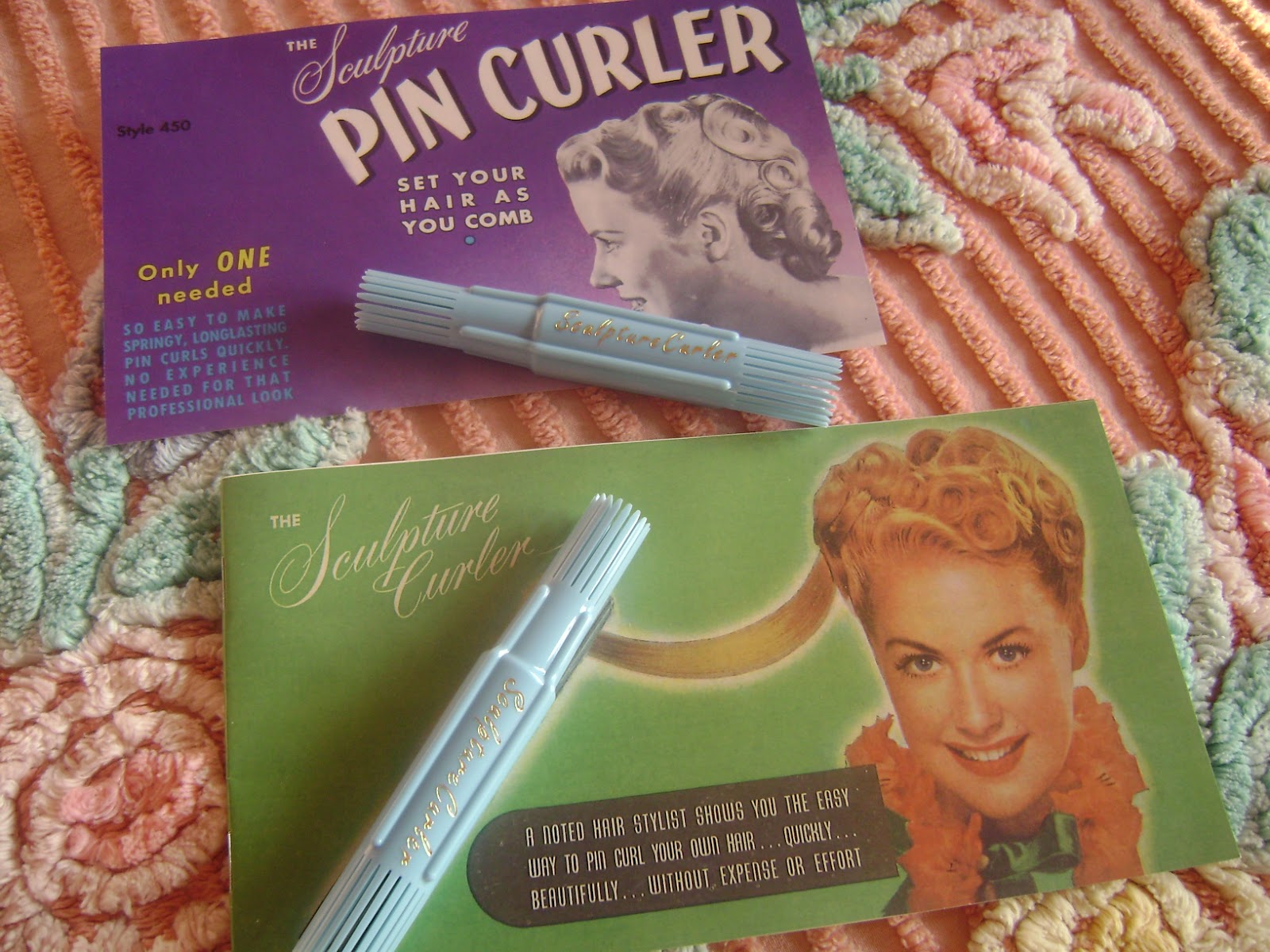 The Pink Retro Powder Room The Secret To The Perfect Pin Curl